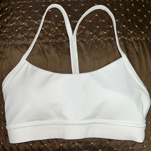 Lululemon size 2 white sports bra